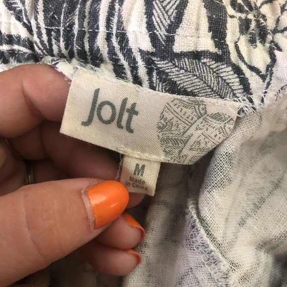 Jolt Hawaiian Print Linen Beach Shorts 🌴 - Picture 3 of 3